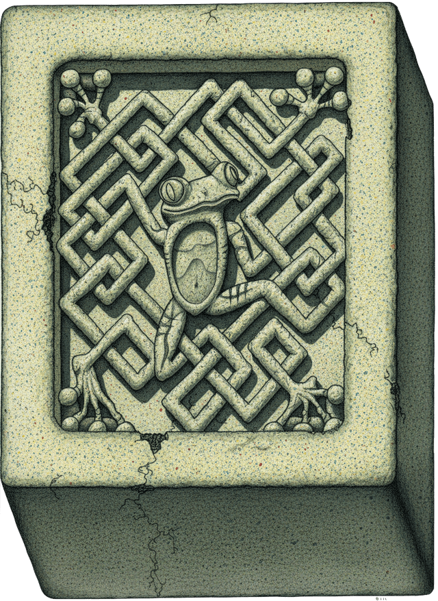 Celtic StoneFrog Logo - © StoneFrog